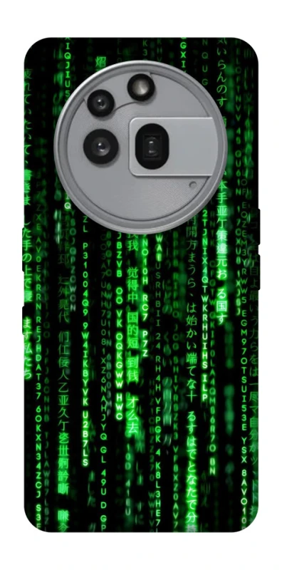 Чехол на Nothing Phone (3a) Pro Matrix Code фото 1 Чехол на Nothing Phone (3a) Pro Matrix Code фото 1 из 1