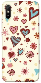 Чохол на Xiaomi Redmi 9A Pretty hearts фото 1 з 1