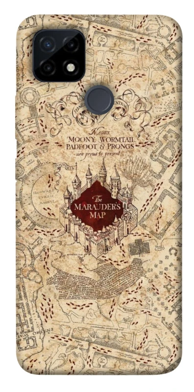 Чохол на Realme C12 Harry Potter Marauder's Map фото 1 з 1