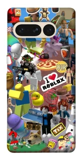 Чехол на Google Pixel 7 Pro Roblox collage ver.5 фото 1 из 1