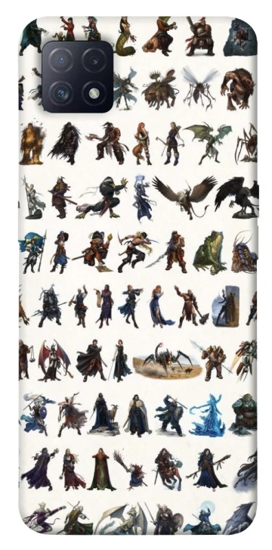 Чохол на Oppo A72 5G / A73 5G Character Selection фото 1 з 1