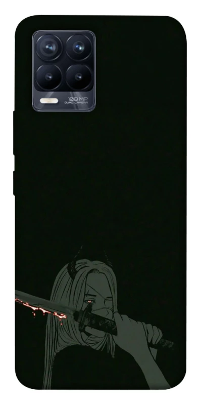 Чехол на Realme 8 Человек-Бензопила фото 1 из 1