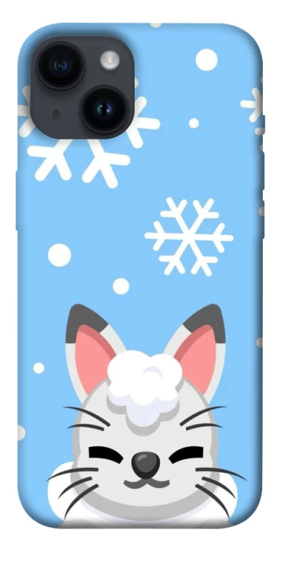 Чохол на Apple iPhone 14 (6.1") Adopt Me Snow Kitty Smile фото 1 з 1