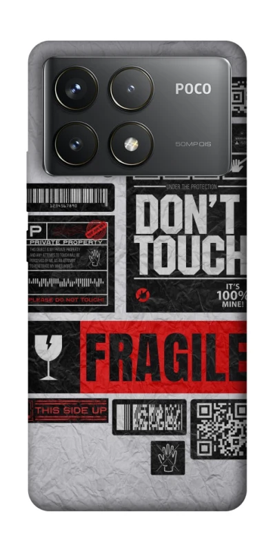 Чохол на Xiaomi Poco F6 Pro Don't touch фото 1 з 1