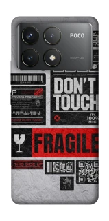 Чехол на Xiaomi Poco F6 Pro Don't touch фото 1 из 1