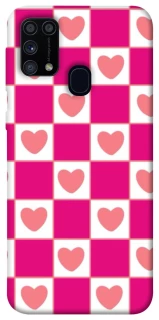 Чохол на Samsung Galaxy M31 Chess heart фото 1 з 1