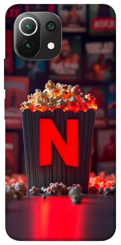 Чехол на Xiaomi Mi 11 Lite Netflix and popcorn фото 1 из 1