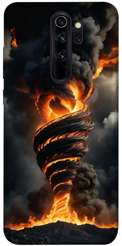 Чехол на Xiaomi Redmi Note 8 Pro Огненный торнадо фото 1 из 1
