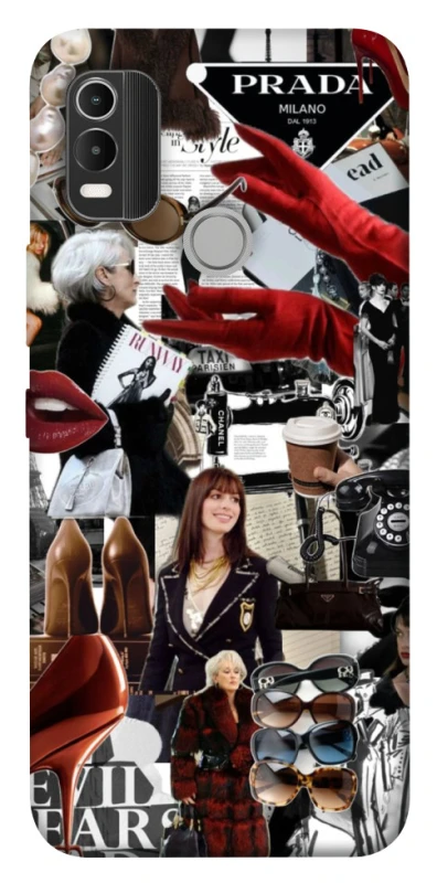 Чохол на Nokia C21 Plus Fashion collage ver.13 фото 1 з 1