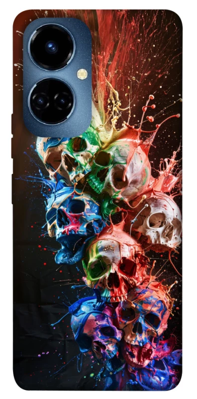 Чохол на TECNO Camon 19 Skulls фото 1 з 1