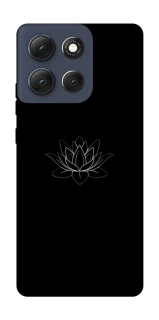 Чехол на Motorola Moto G86 Black Lotus фото 1 Чехол на Motorola Moto G86 Black Lotus фото 1 из 1