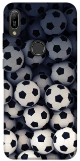 Чехол на Huawei Y6 (2019) Футбольные мячи фото 1 из 1