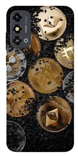 Чехол на ZTE Blade A53 Many coins v2 фото 1 из 1