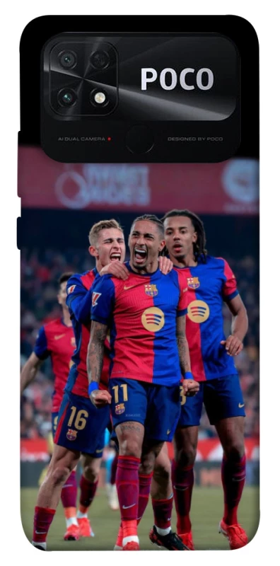Чохол на Xiaomi Poco C40 FC Barcelona team фото 1 з 1