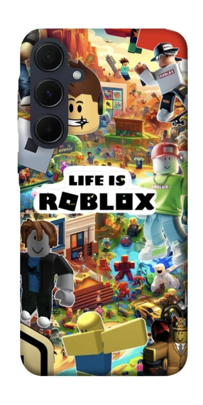 Чехол на Samsung Galaxy A35 Life is Roblox фото 1 из 1