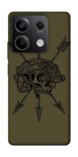 Чохол на Xiaomi Redmi Note 13 5G Mil skull фото 1 з 1