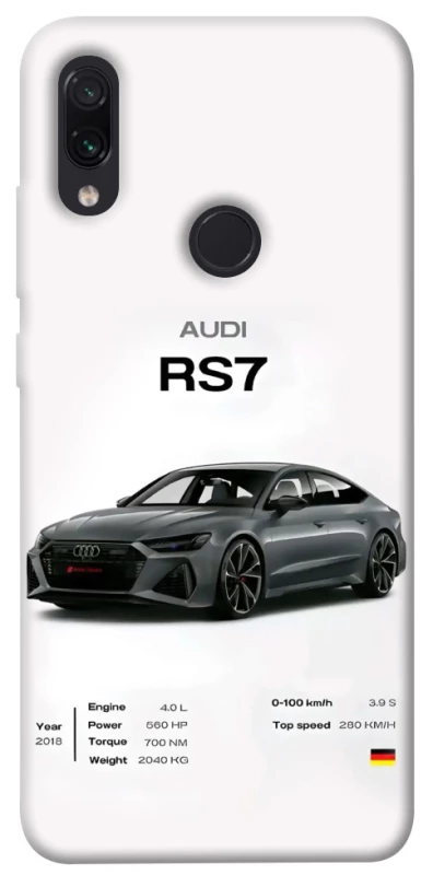 Чохол на Xiaomi Redmi Note 7 / Note 7 Pro / Note 7s Audi RS7 фото 1 з 1