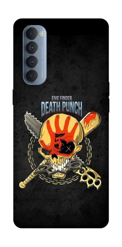 Чохол на Oppo Reno 4 Pro Five finger death punch ver.2 фото 1 з 1