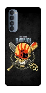 Чехол на Oppo Reno 4 Pro Five finger death punch ver.2 фото 1 из 1