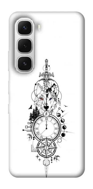 Чехол на Infinix Hot 60i Tattoo ver.8 фото 1 из 1