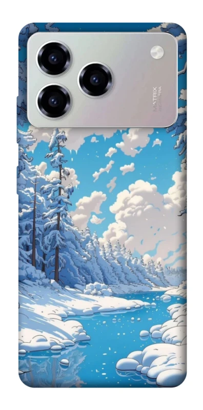 Чехол на ZTE Blade A76 Winter art фото 1 из 1