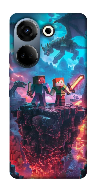 Чохол на TECNO Camon 20 Pro (CK7n) Minecraft v3 фото 1 з 1