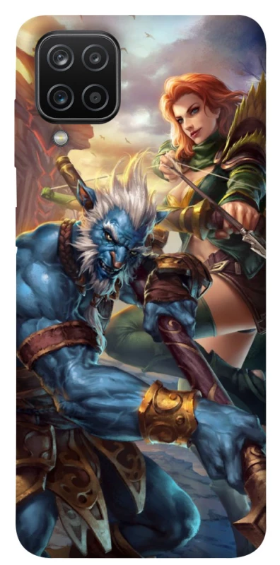 Чохол на Samsung Galaxy A12 Dota heroes фото 1 з 1