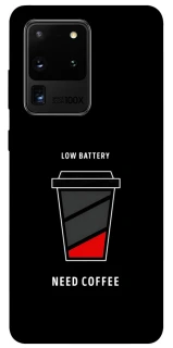 Чехол на Samsung Galaxy S20 Ultra Low battery фото 1 из 1