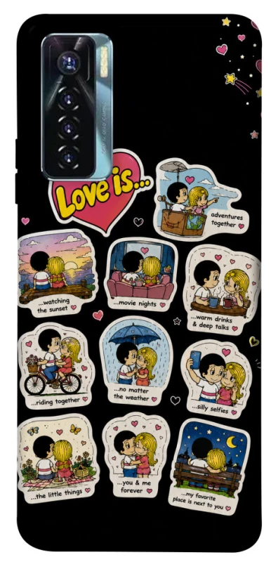Чохол на TECNO Camon 17 Pro Love is ver.4 фото 1 з 1