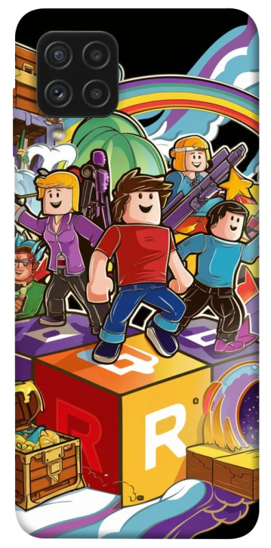 Чохол на Samsung Galaxy A22 4G Roblox family фото 1 з 1