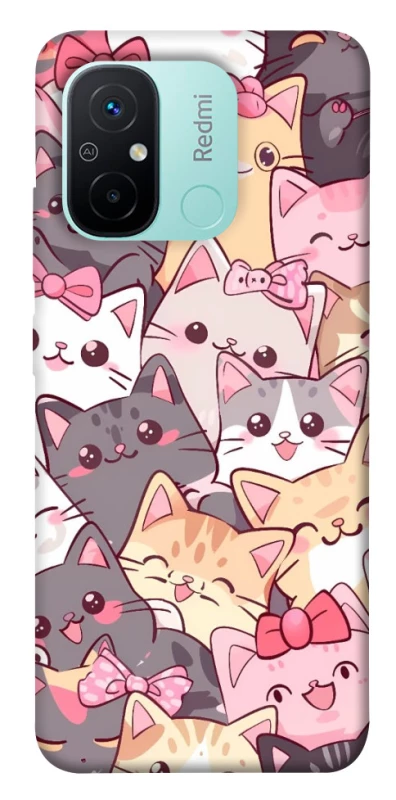 Чохол на Xiaomi Redmi 12C / Poco C55 Cute Cat фото 1 з 1