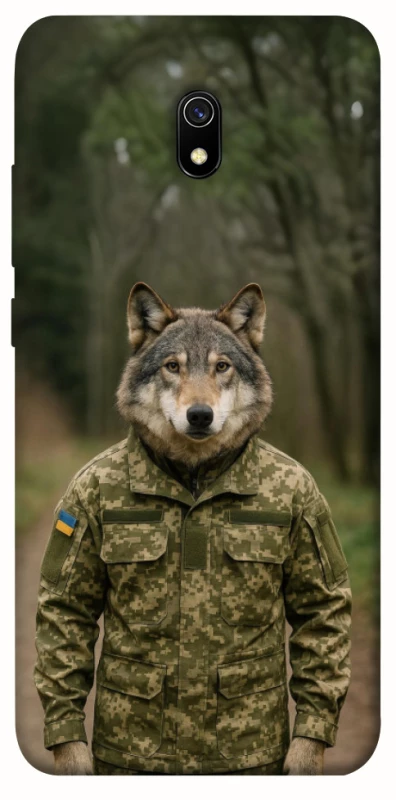 Чохол на Xiaomi Redmi 8a Вовк захисник фото 1 з 1