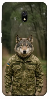 Чехол на Xiaomi Redmi 8a Волк защитник фото 1 из 1