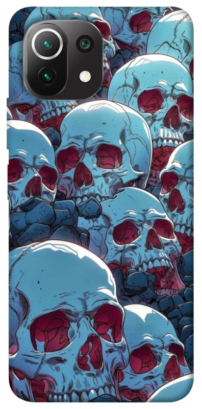 Чохол на Xiaomi Mi 11 Lite Skulls v2 фото 1 з 1