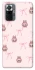 Чохол на Xiaomi Redmi Note 10 Pro Pink bows and Labubus фото 1 з 1