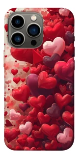 Чехол на Apple iPhone 13 Pro (6.1") Many hearts фото 1 из 1