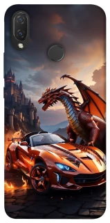 Чохол на Huawei P Smart+ (nova 3i) Сar and dragon фото 1 з 1