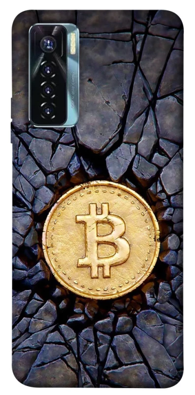 Чохол на TECNO Camon 17 Pro Bitcoin cracks фото 1 з 1