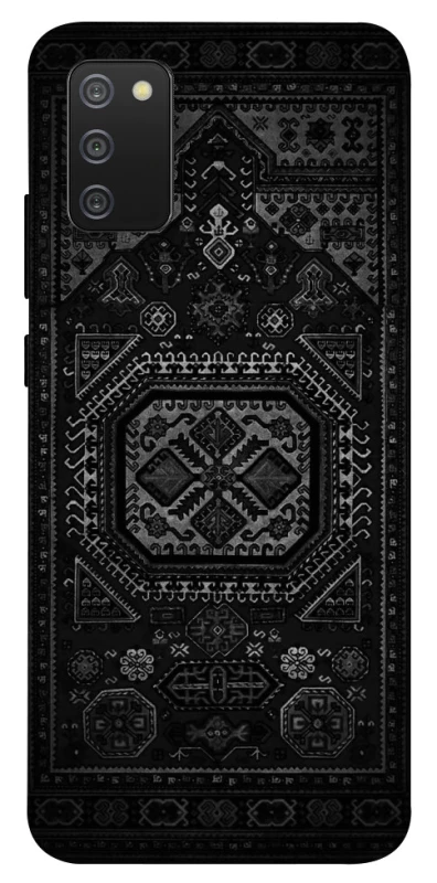 Чехол на Samsung Galaxy A02s Черный ковер фото 1 из 1