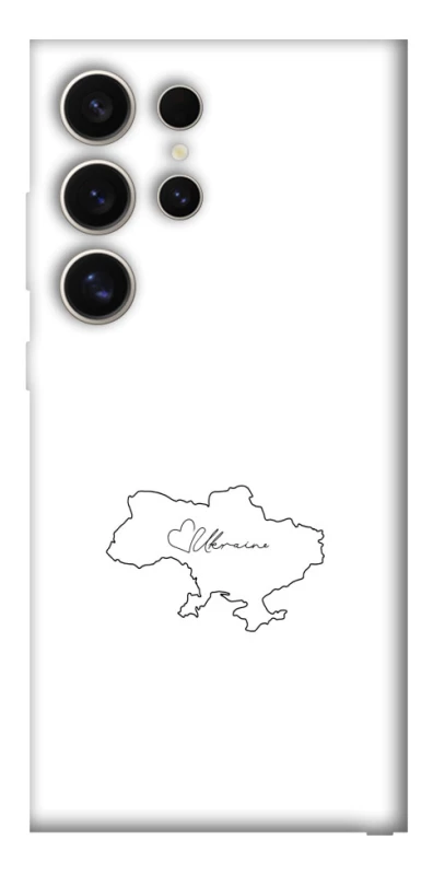 Чохол на Samsung Galaxy S25 Ultra Ukraine map фото 1 з 1