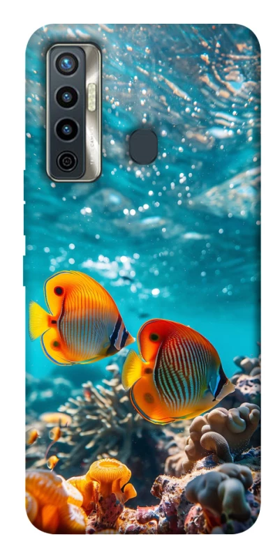 Чехол на TECNO Camon 17 Coral fish фото 1 из 1