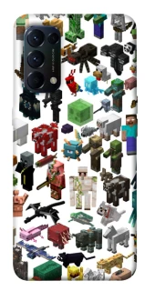 Чохол на Oppo Reno 5 4G Minecraft v4 фото 1 з 1
