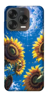 Чехол на ZTE Blade V70 Design Sunflowers фото 1 из 2