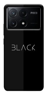 Чехол на Xiaomi Poco X6 Black фото 1 из 1