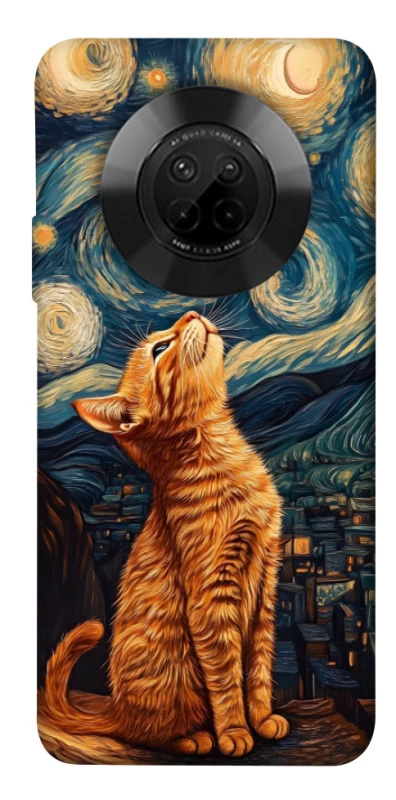 Чехол на Huawei Y9a van gogh cat фото 1 из 1