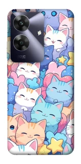 Чехол на Realme Note 60 Funny Kittens ver.3 фото 1 из 1