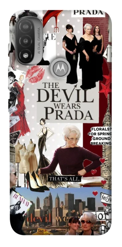 Чохол на Motorola Moto E20 Fashion collage ver.15 фото 1 з 1