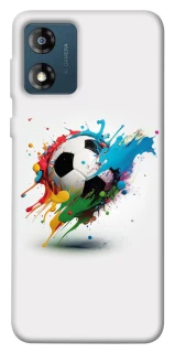 Чехол на Motorola Moto E13 Football Ball ver3 фото 1 из 1
