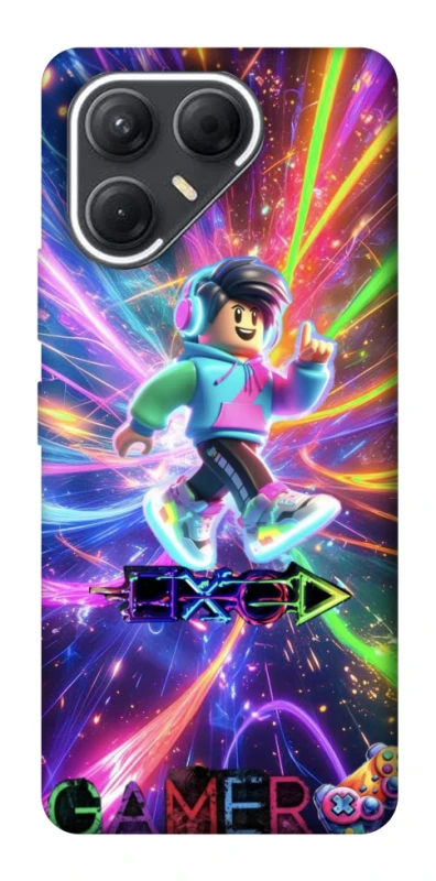 Чехол на TECNO Pova 7 Roblox collage ver.2 фото 1 из 1