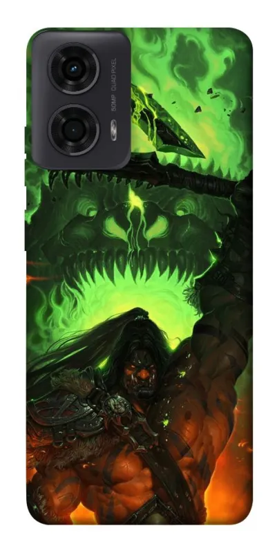Чохол на Motorola Moto G04 Gromash Hellscream фото 1 з 1